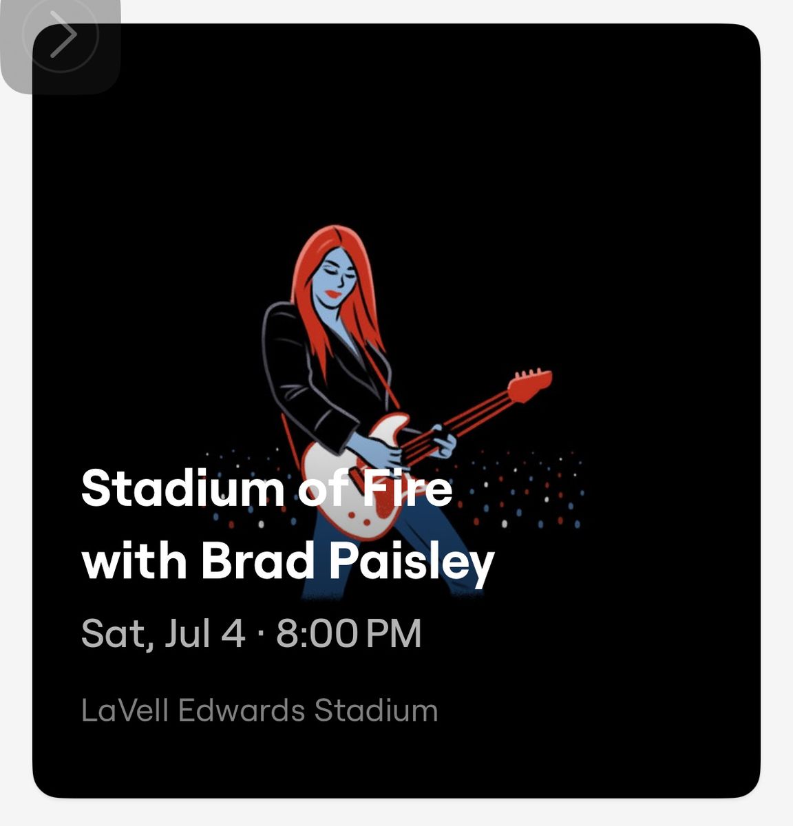 Stadium of Fire tix 2-4