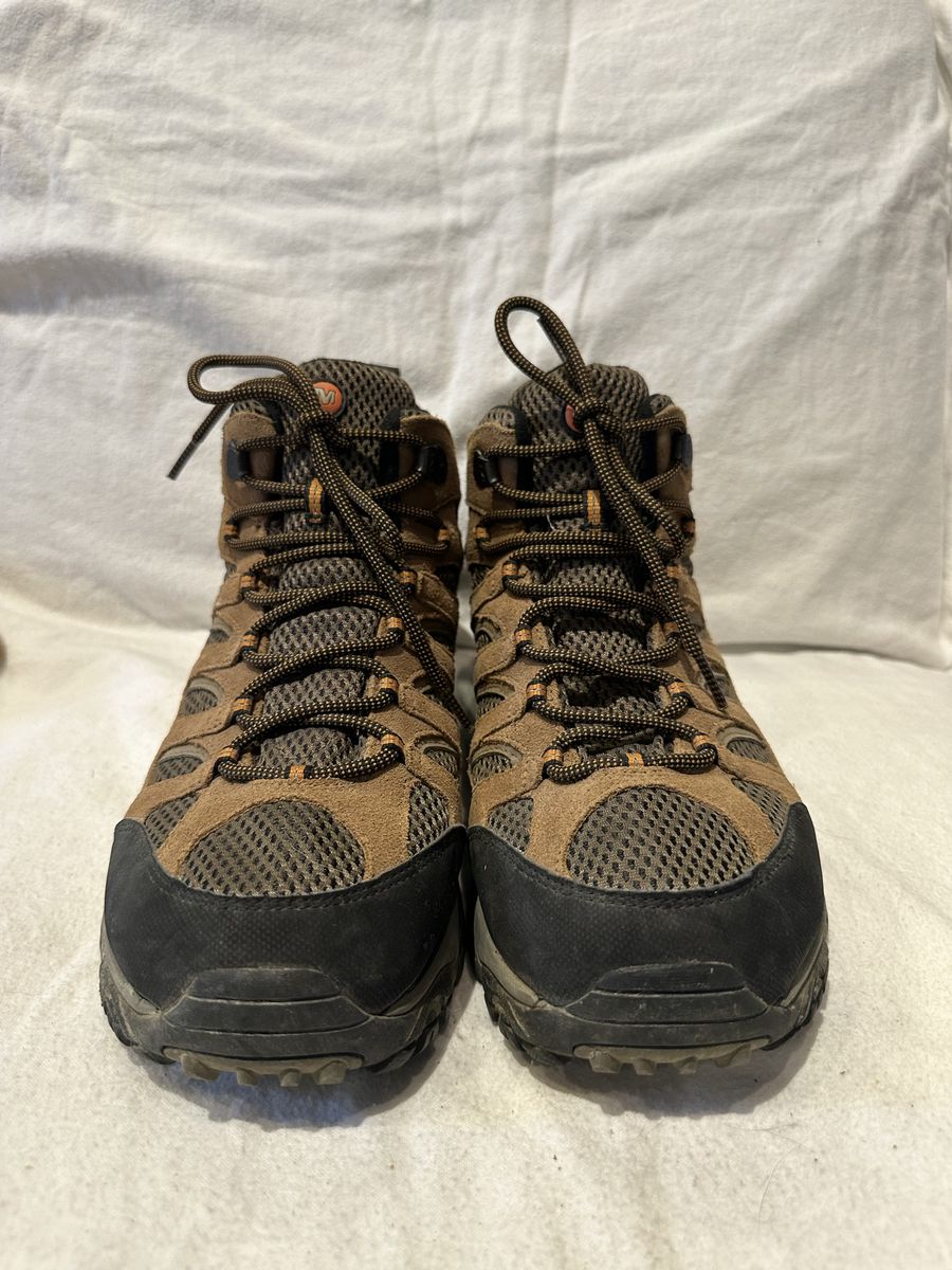Merrell earth men’s size 12 WP mid hiking boots
