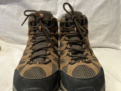 Merrell earth men’s size 12 WP mid hiking boots