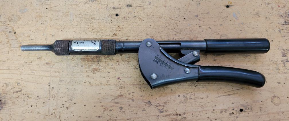 Vintage Tire Plugger for Repairing Tubeless Tires