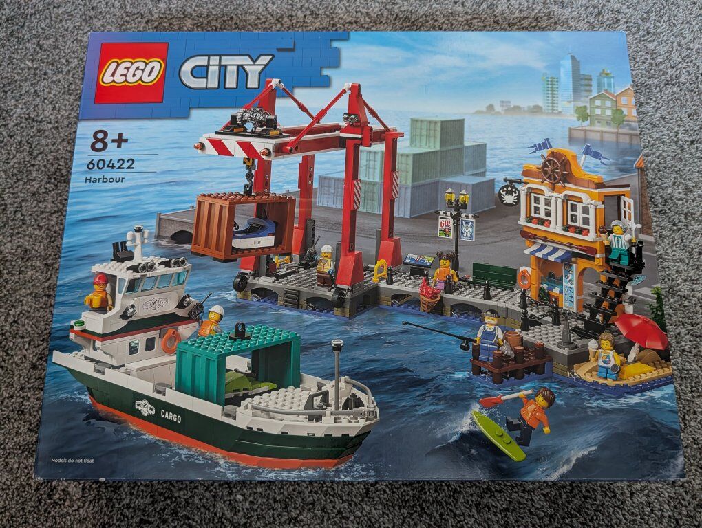 Lego City Seaside Harbor with Cargo Ship