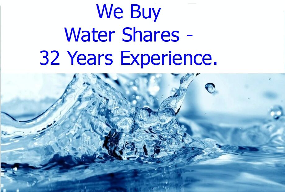 Buying Water Shares
