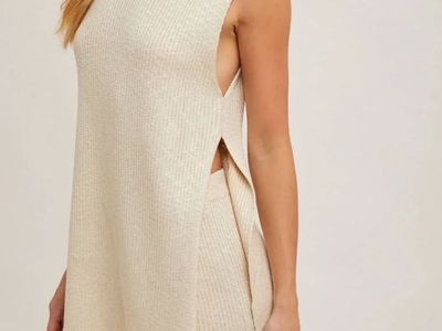 Sleeveless top set