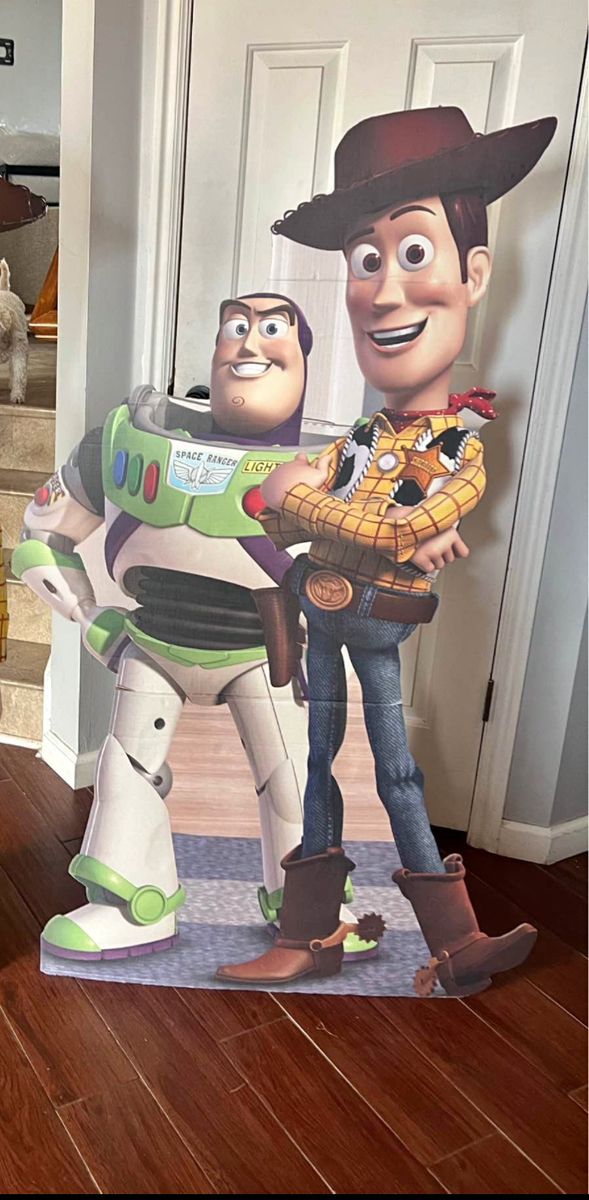 Buzz And Woody Cardboard Cutout