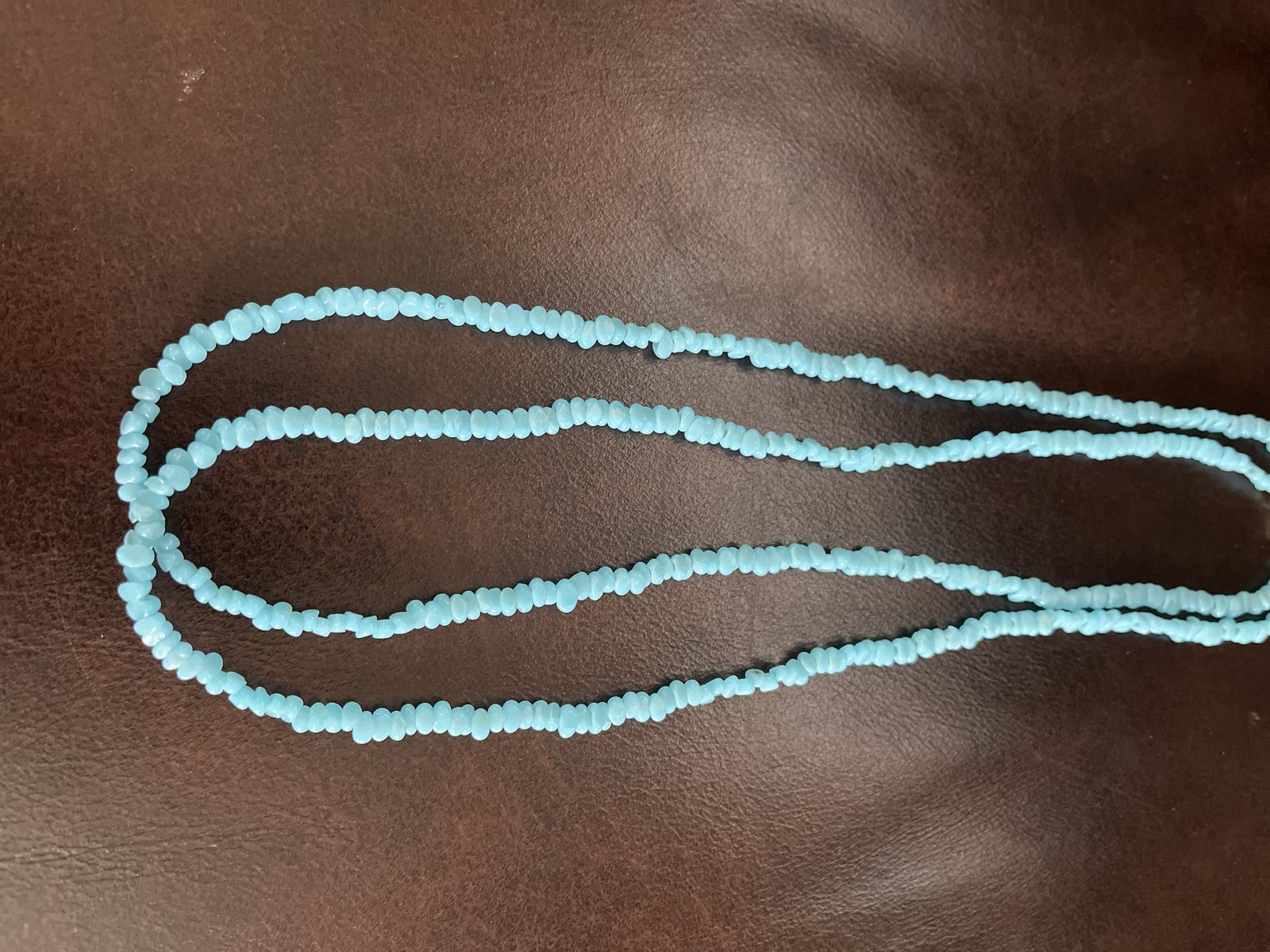 1920-1930 Turquoise Necklace - Antique
