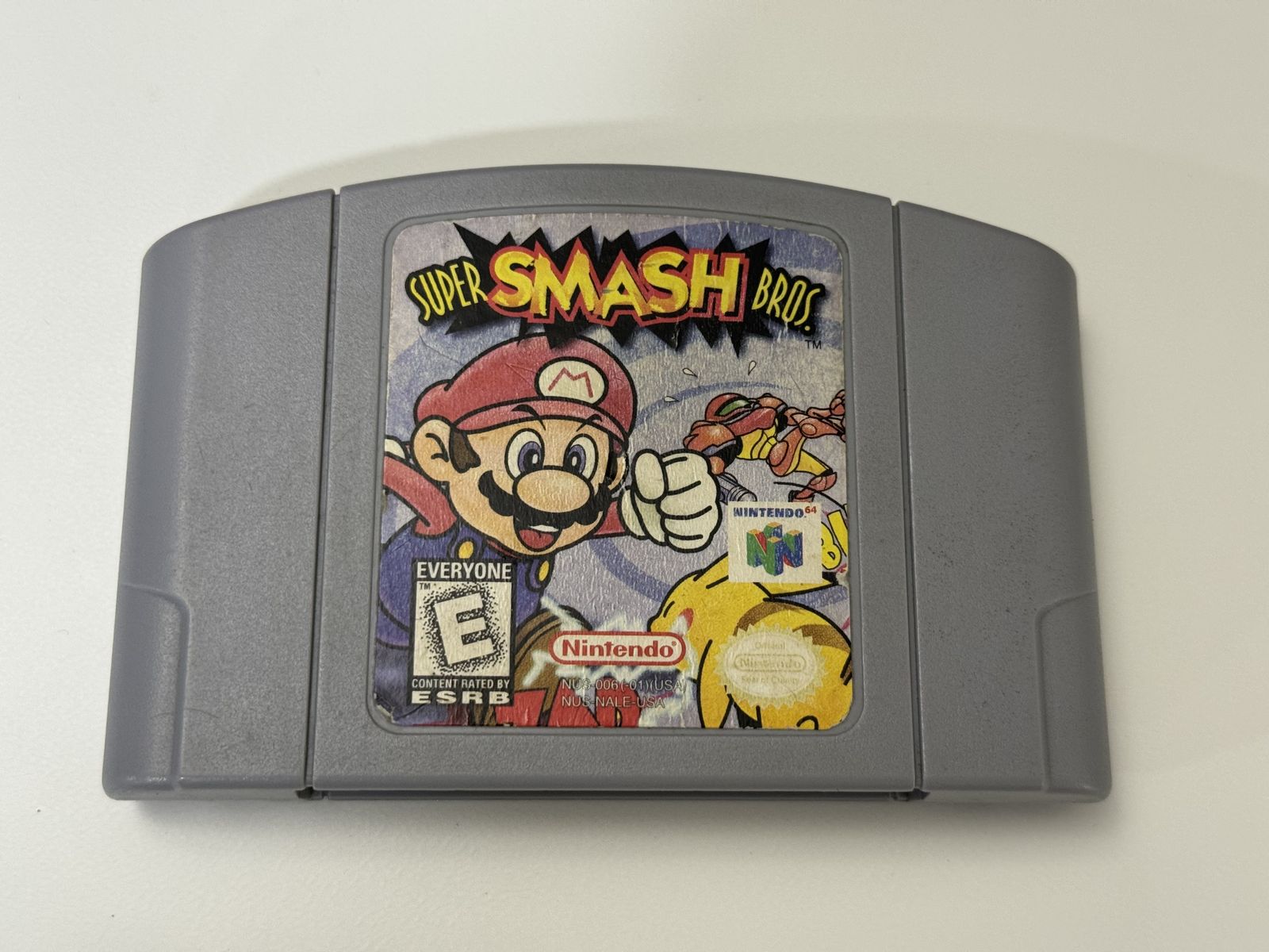 Authentic Nintendo 64 N64 Game / Super Smash Bros