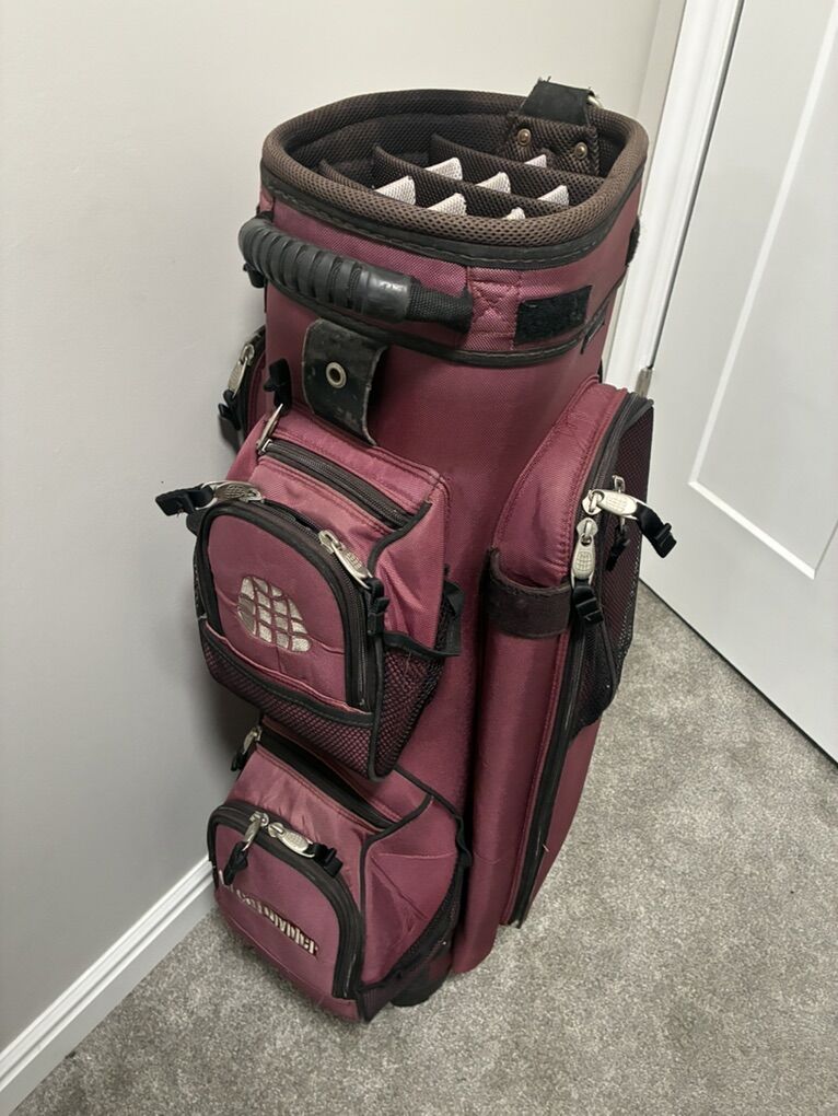 Golf Stand Bag 14 Club Divider Like New