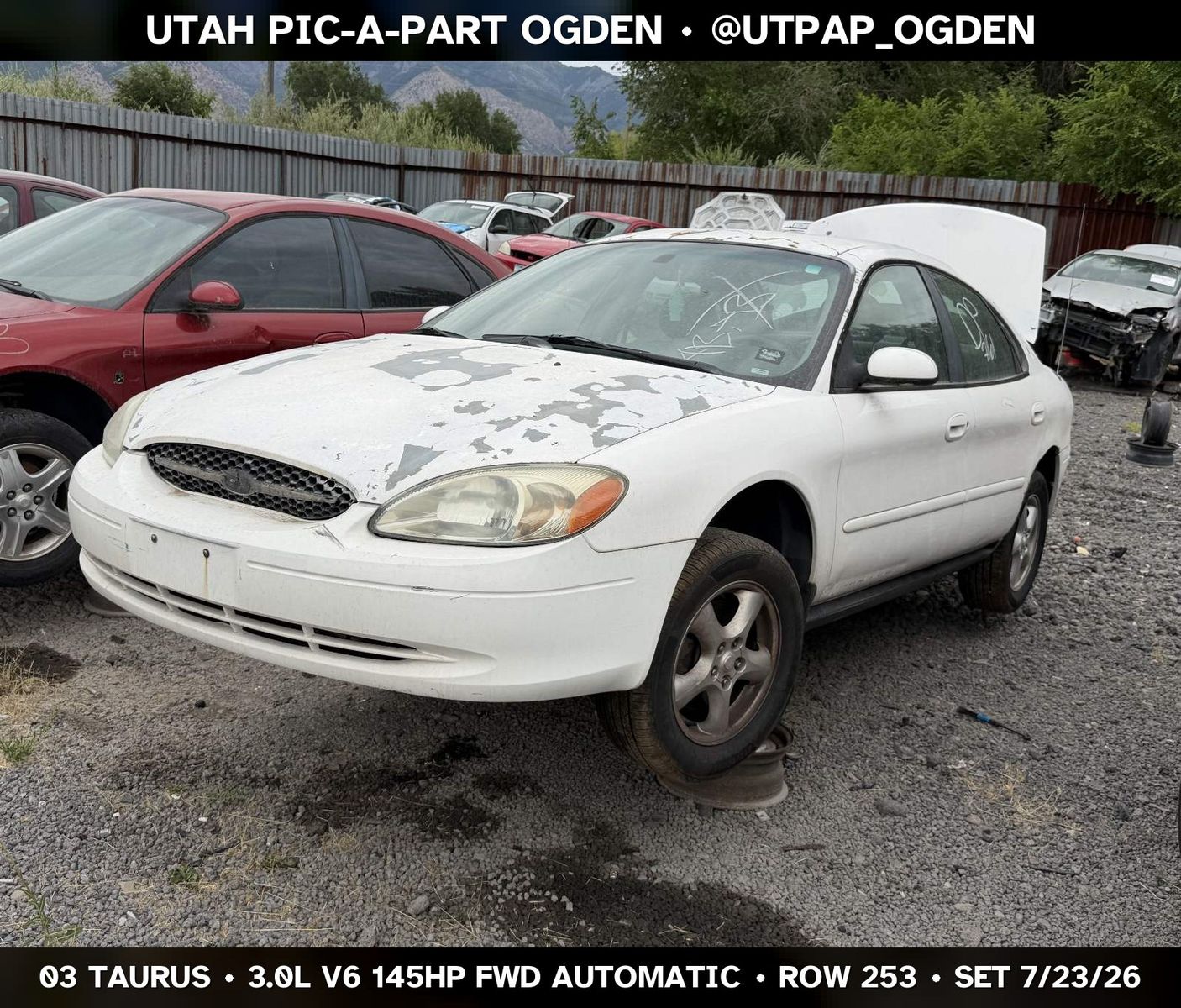 New Arrival - 2003 Ford Taurus Parts - UTPAP Ogden