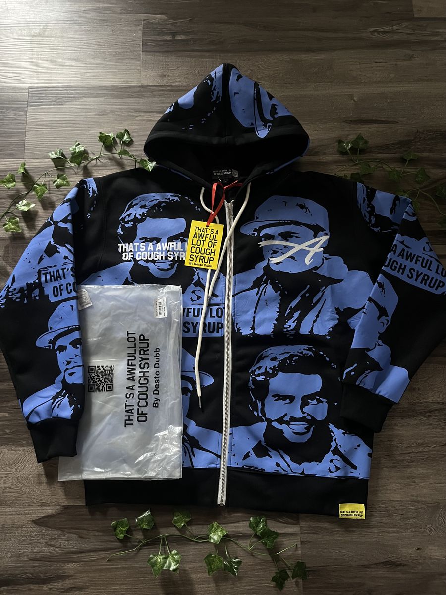 Lot of cough syrup jacket