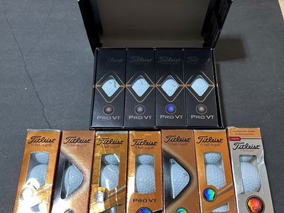 New Titleist and Other Brands of Golf Balls