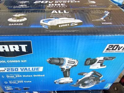 New Hart 3 tool combo kit