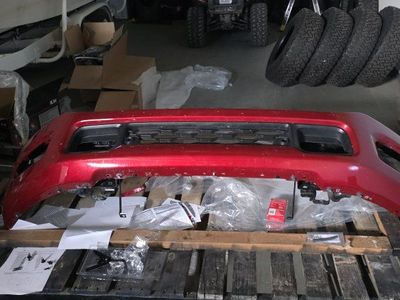 2026 Ram 3500 Front Bumper Molten Red Pearl Clear coat
