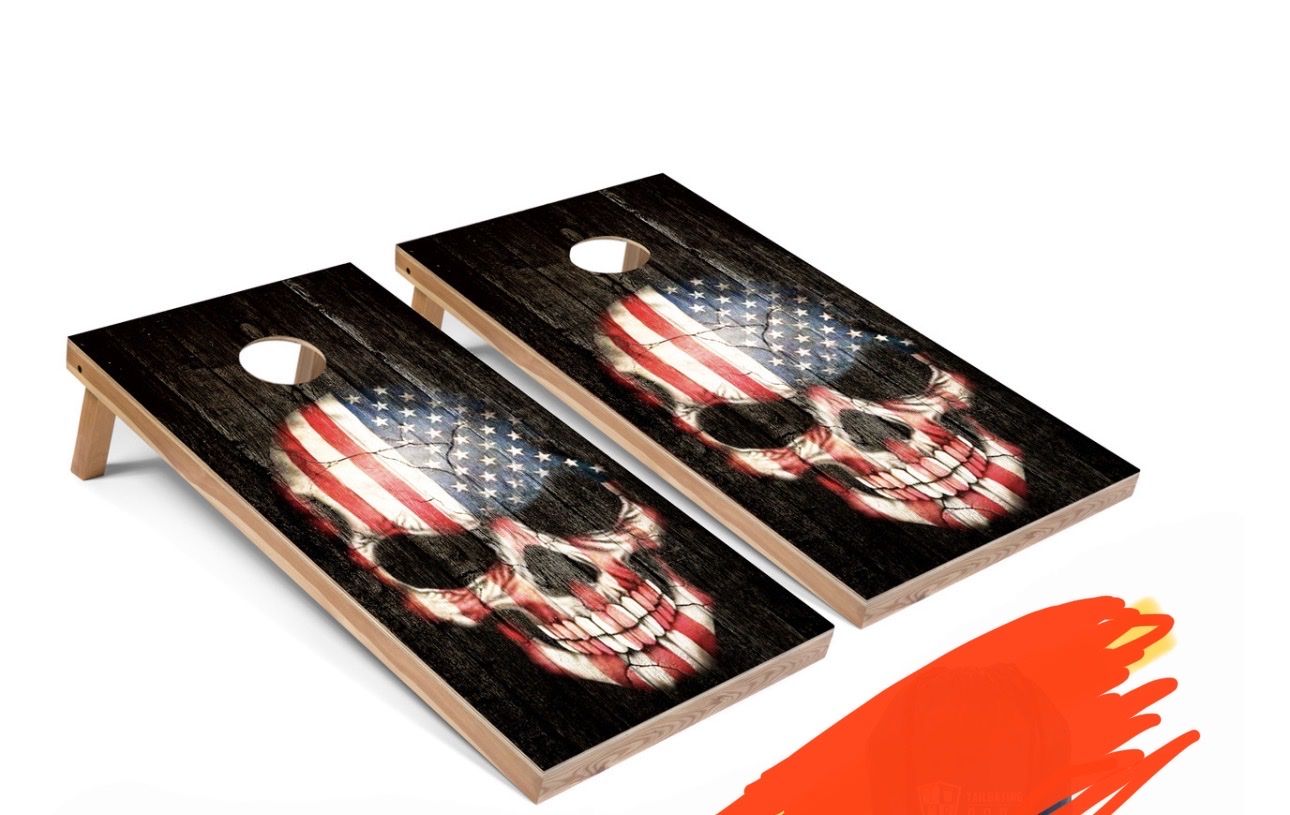 Skull Cornhole 