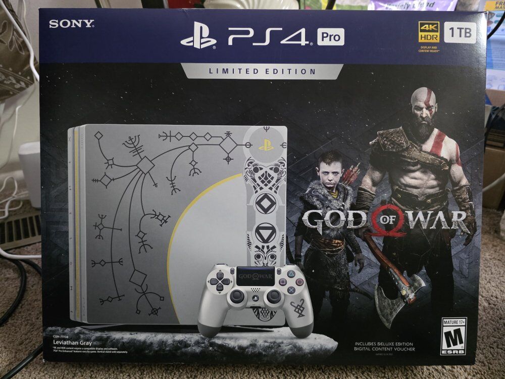 PS4 Pro Limited Edition 1TB.