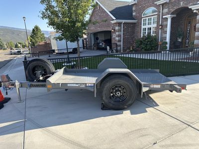 2025 Diamond C 5x10 Hydraulic Tilt Trailer - 7000 lb Capacity, Mini Excavator/Skid Steer