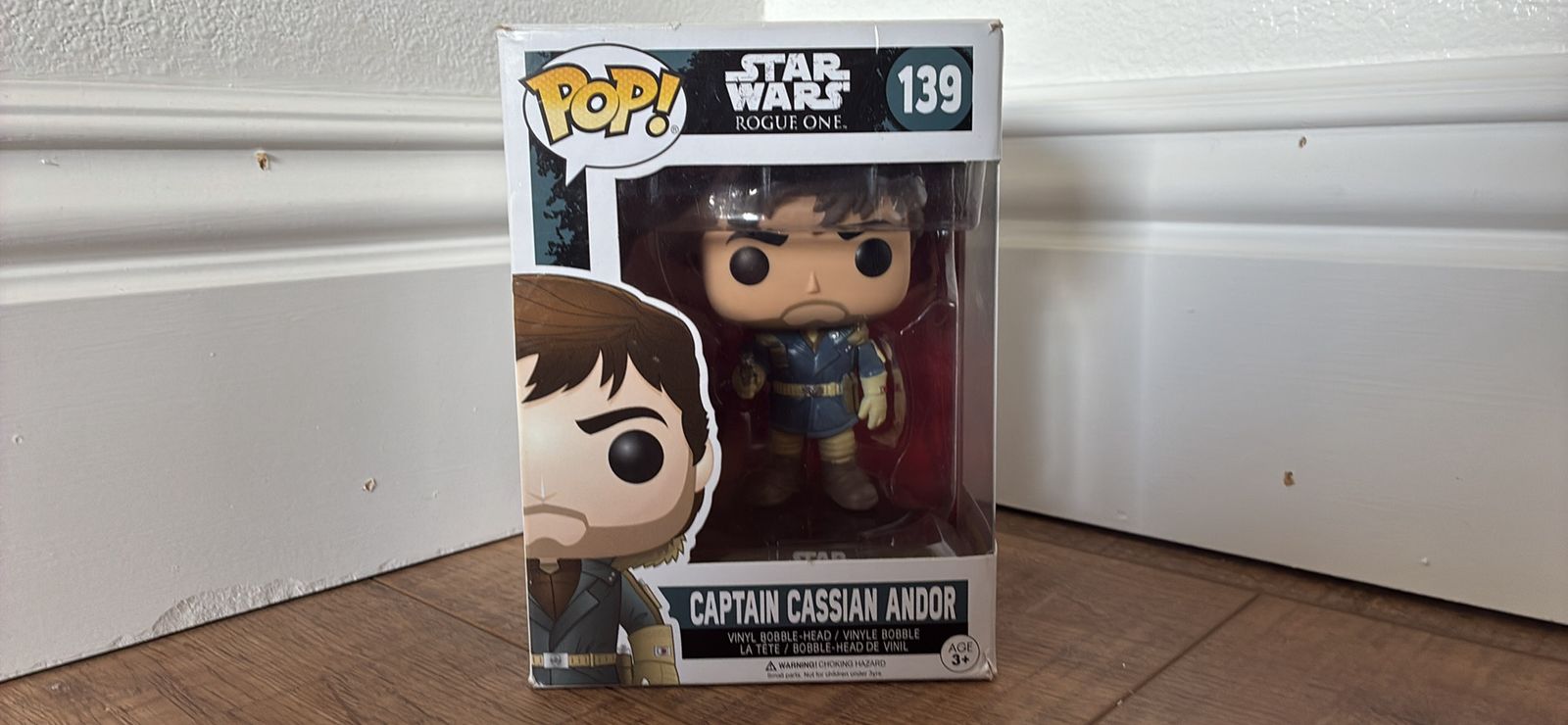 Funko Pop! Star Wars Rogue One Captain Cassian Andor #139