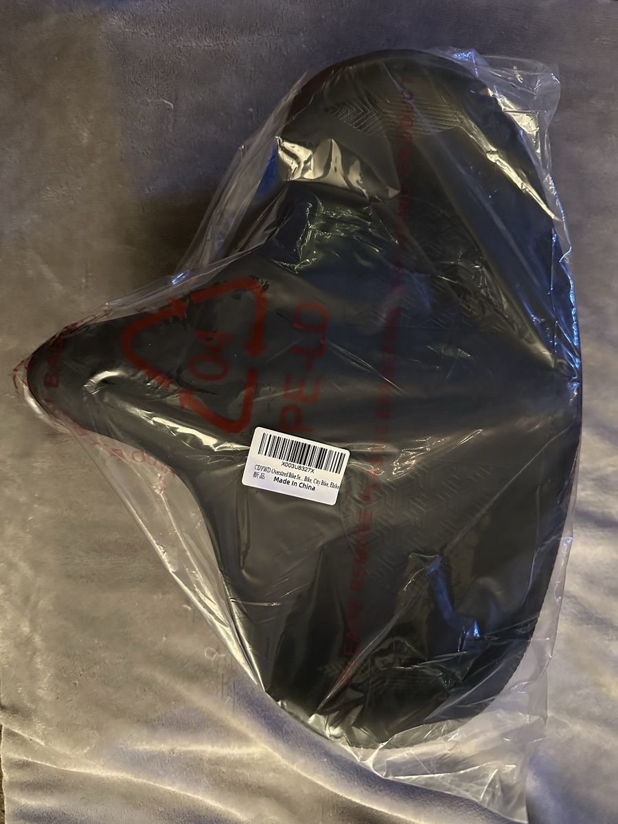 Oversized Bike Seat -New