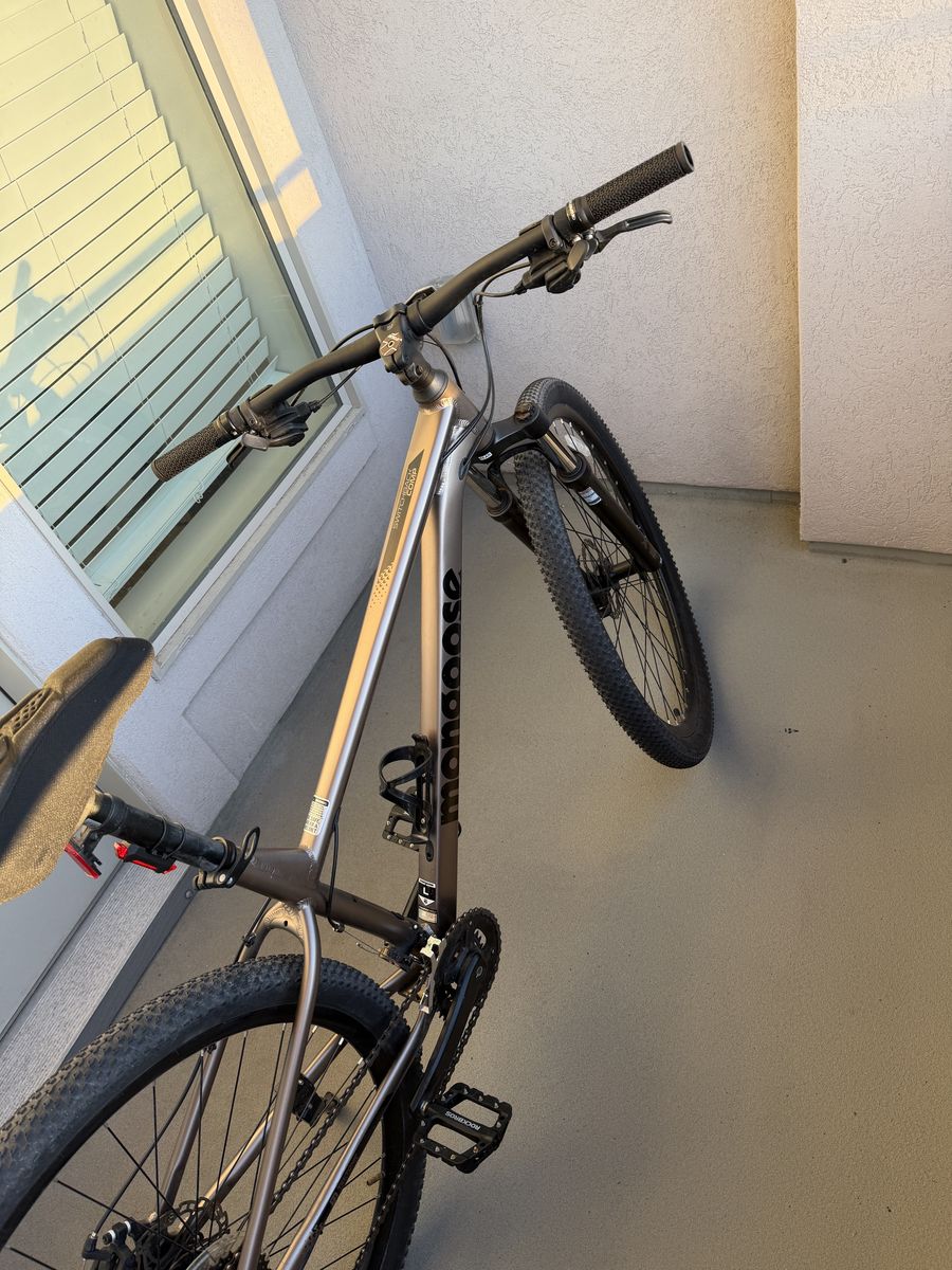 Mongoose Switchback Mountain + Premium POC Helmet & Extras