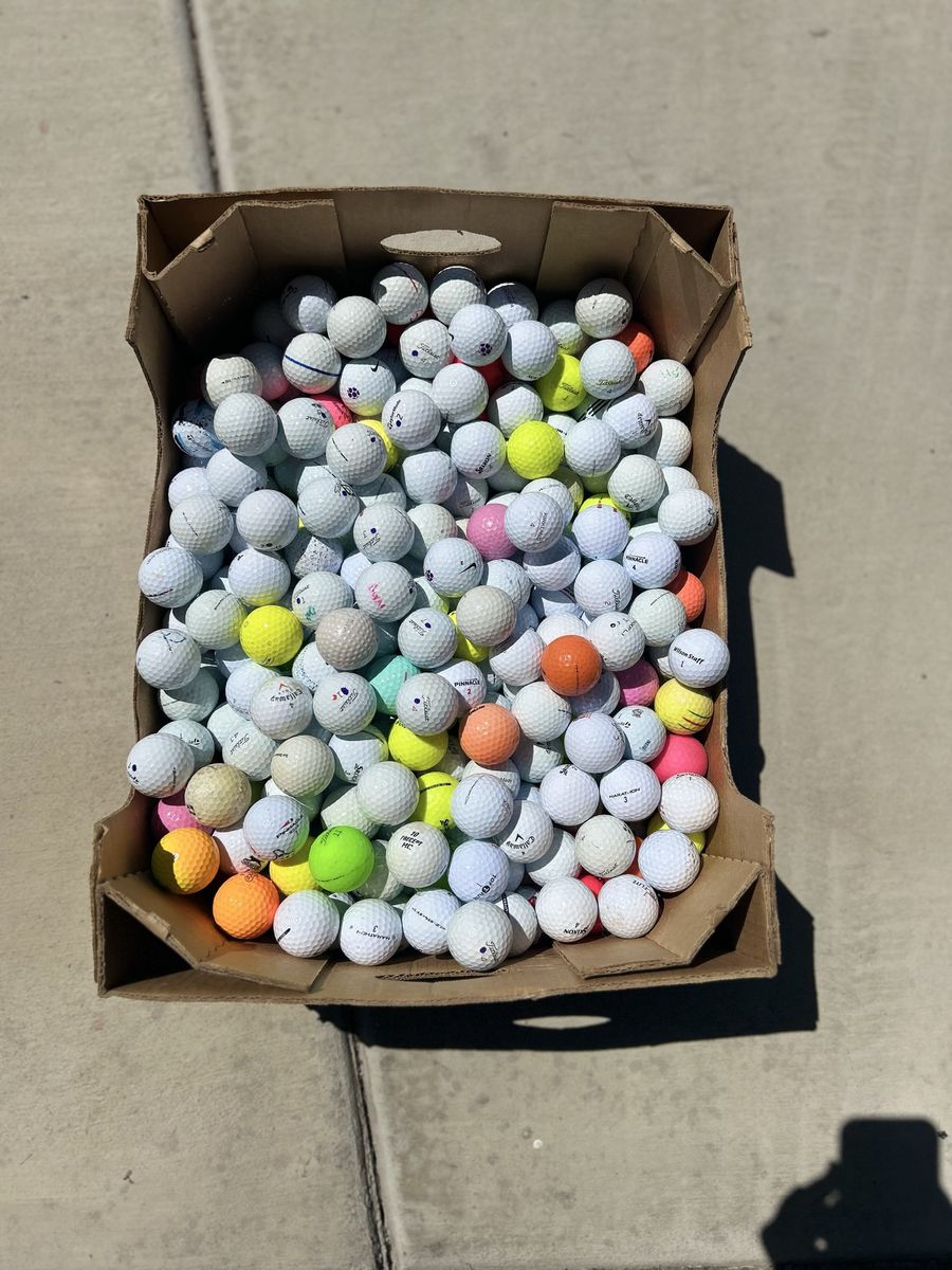 Assorted Golf Balls