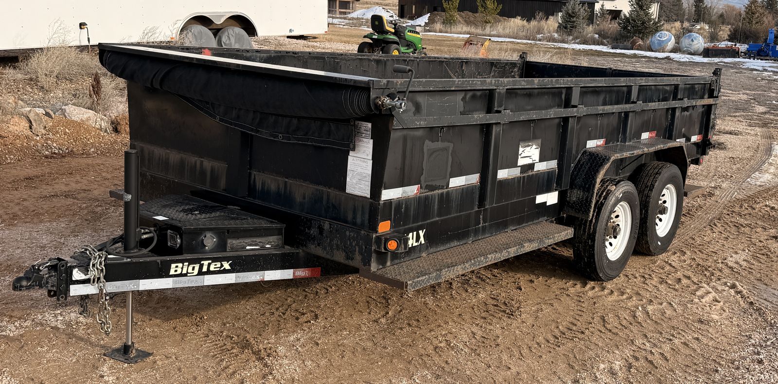 BigTex 14LX Hydraulic Dump Trailer | Clean Title | Upgraded Side Steps | 14-Ply Tires