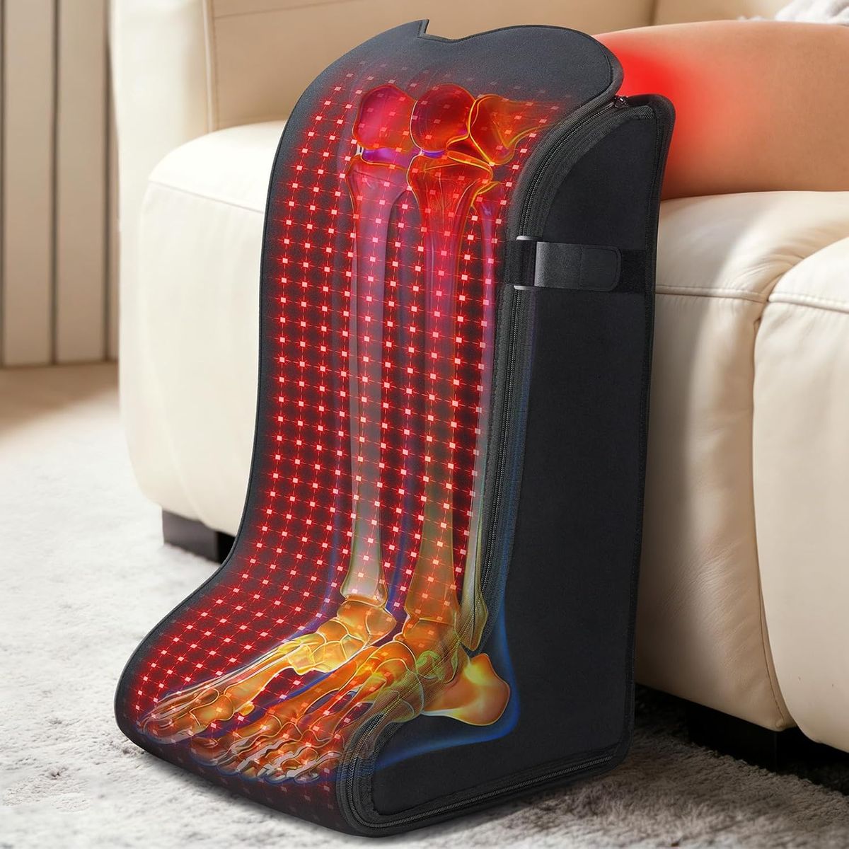 NEW Red Light Therapy for Legs and Feet, 480 LEDs Near Infrared Light Therapy Device for Full Knee Calf Ankle