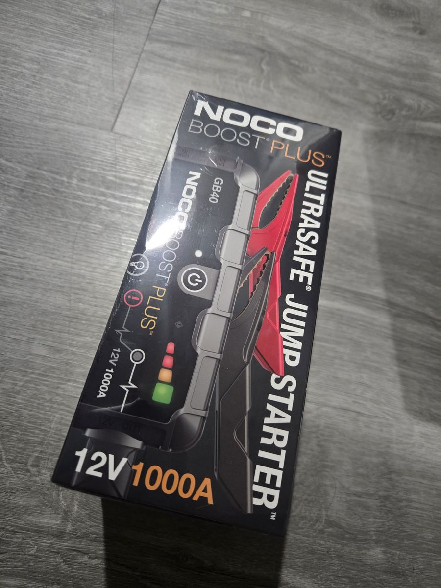 Brand New Noco 1000 Jump Starter Battery
