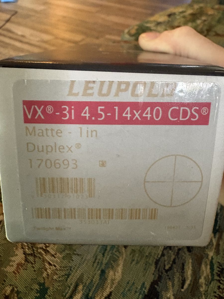 Leupold vx3i 4.5-14x40 cds