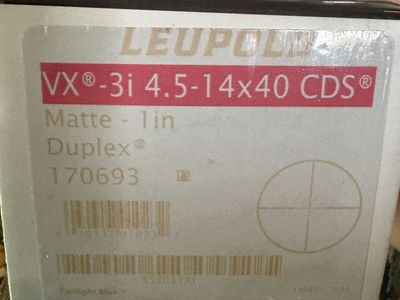 Leupold vx3i 4.5-14x40 cds