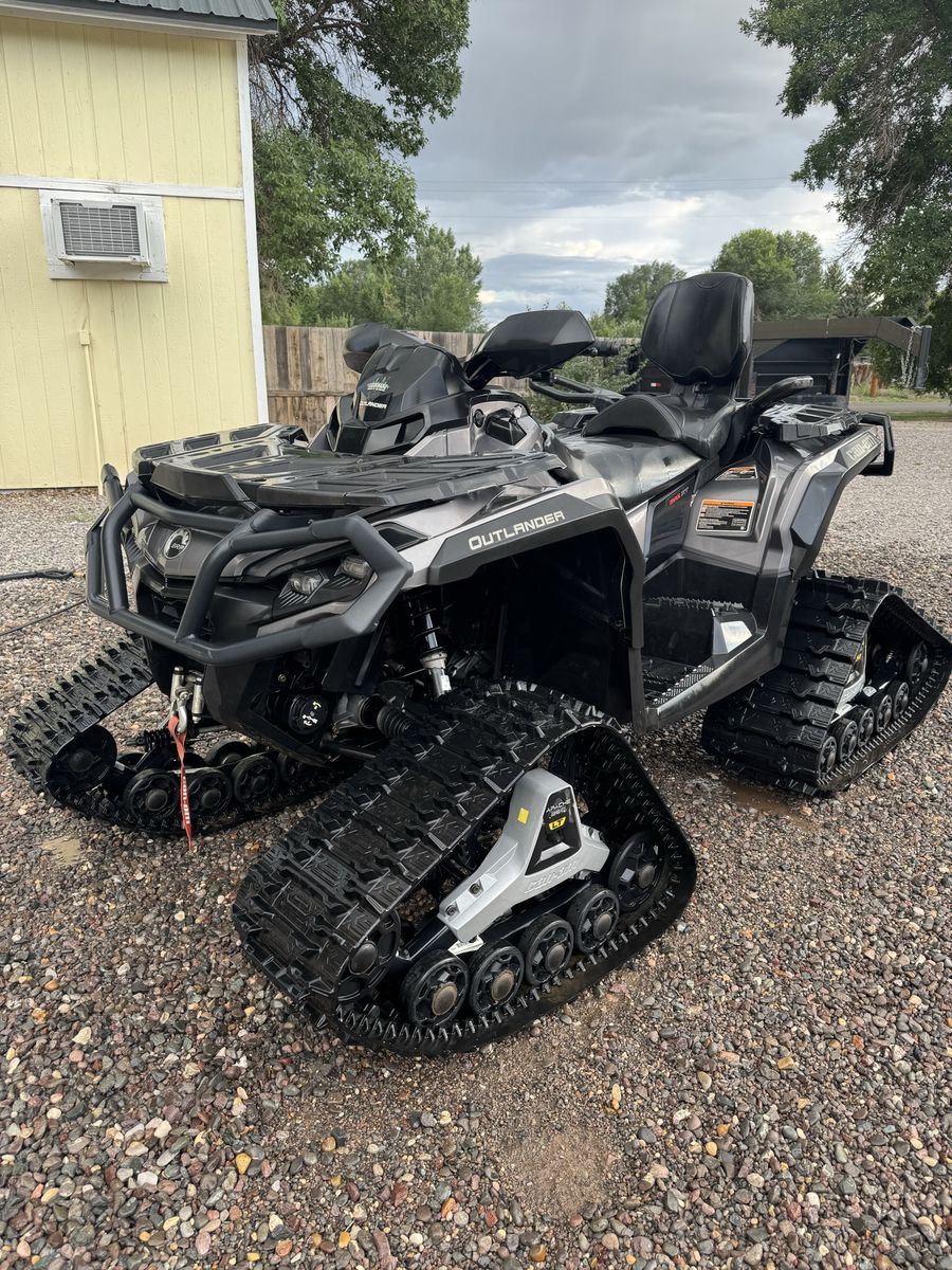 2023 Can-Am Outlander MAX XT 1000R – ONLY 23 HRS! Complete Package w/ Apache 360 LT Tracks + Unused Factory Wheels Under 250 mil
