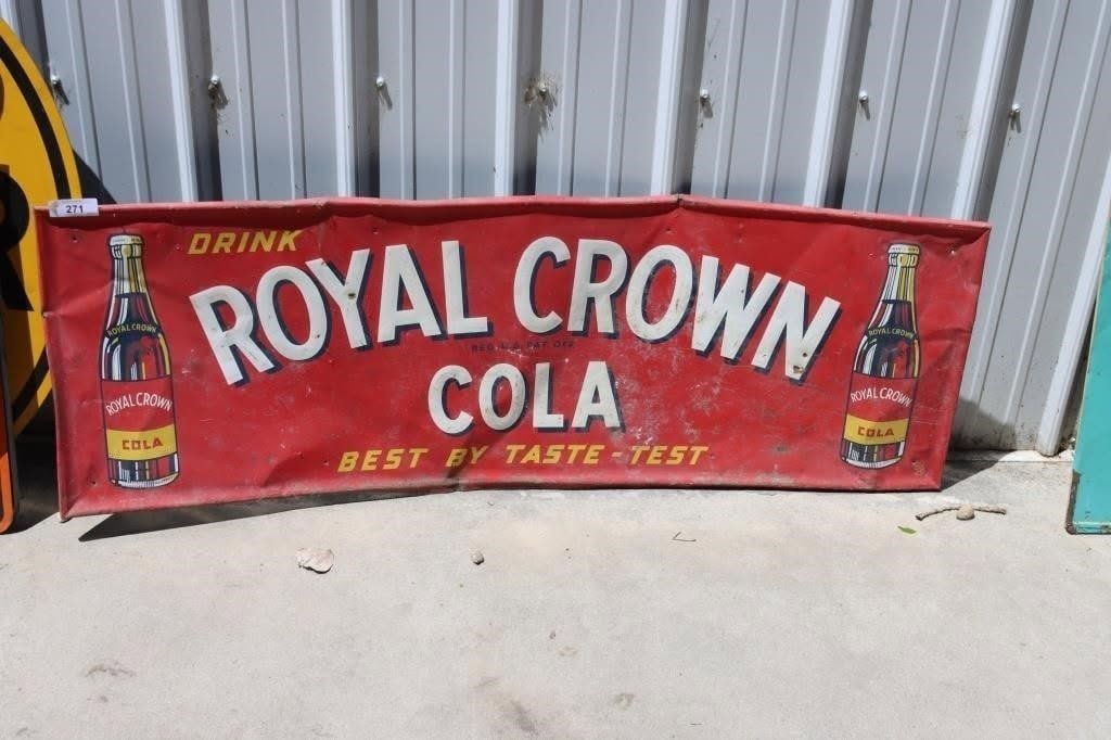 Royal Crown Cola 1940s Sign
