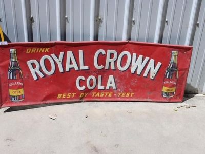 Royal Crown Cola 1940s Sign