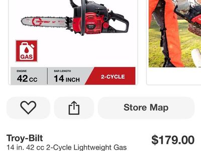 Troy-Bilt chainsaw