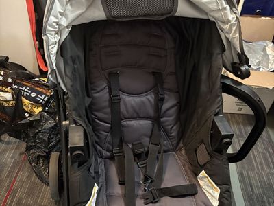 Stroller with Canopy and Harness