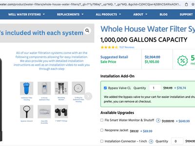 Springwell Water Filtration (OBO)