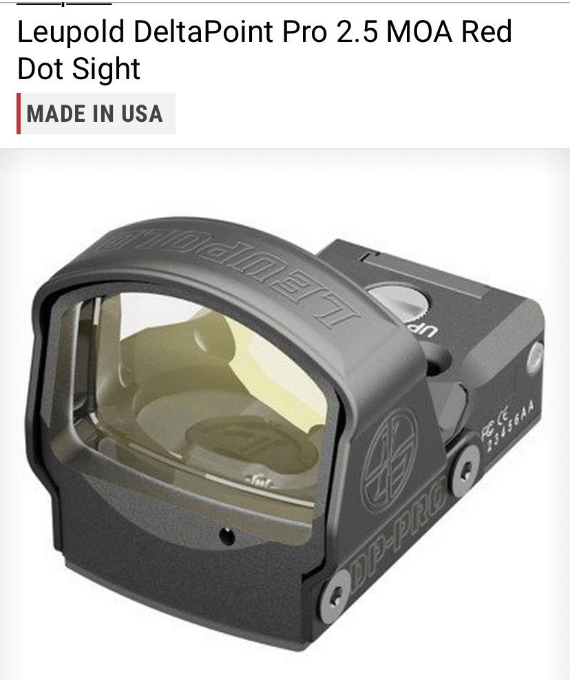 Delta Point Pro-red dot