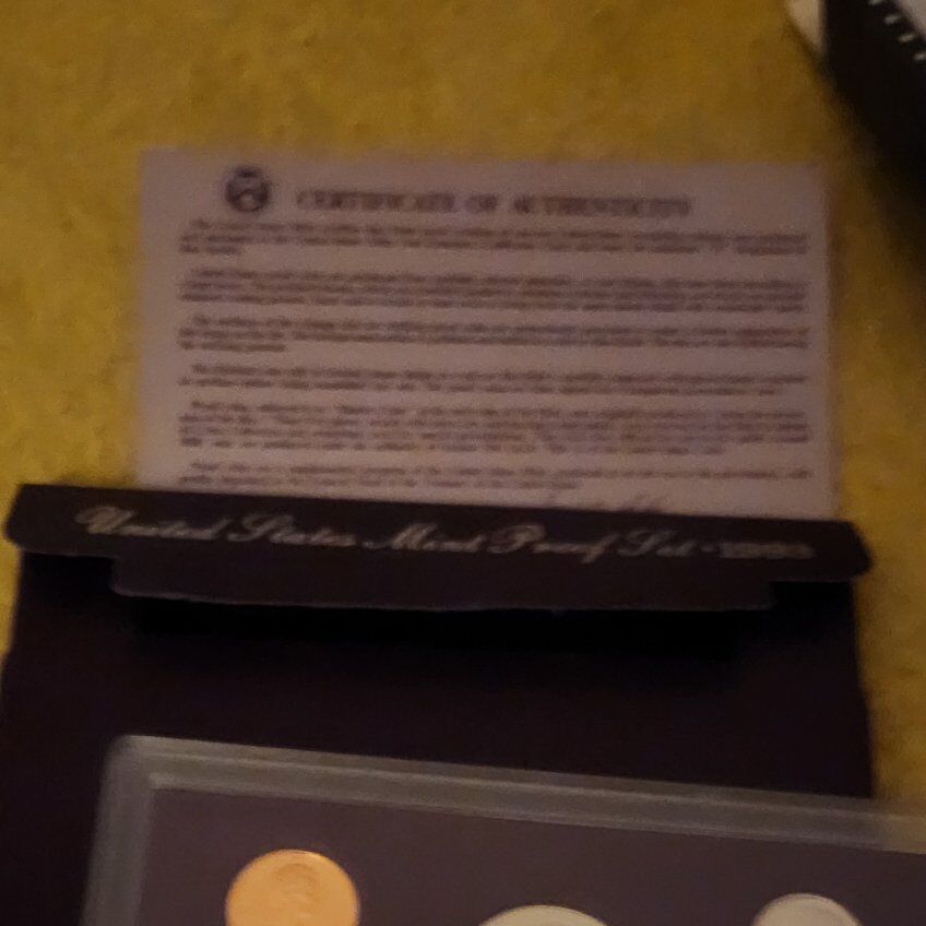 1984 - 1999 Proof Set coins