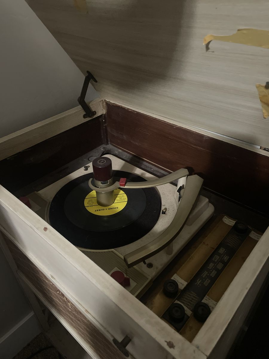 Antique Record Player