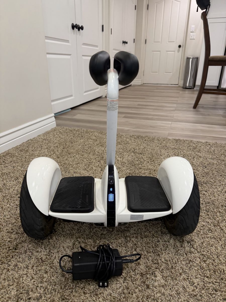 Segway Ninebot S Self-Balancing Electric Scooter - White