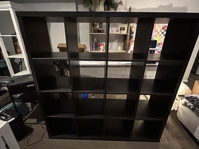 Ikea Kallax shelving unit 4x4