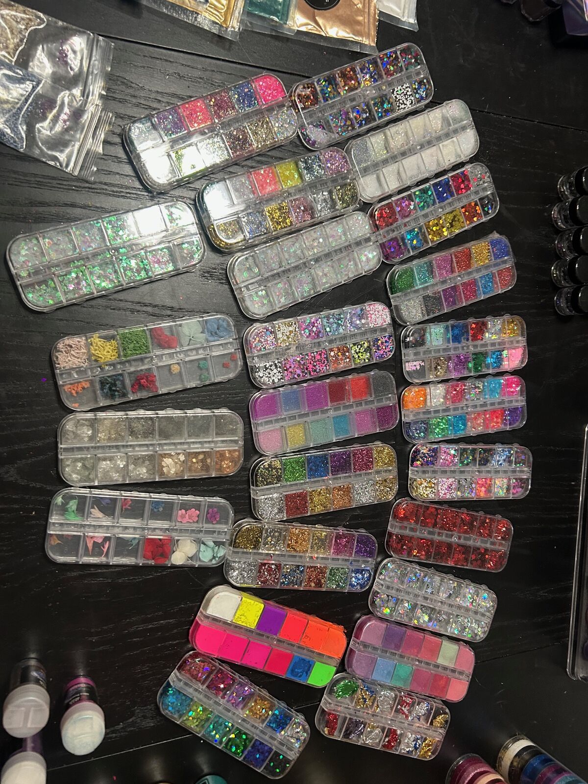 Nail Embellishments and Glitter