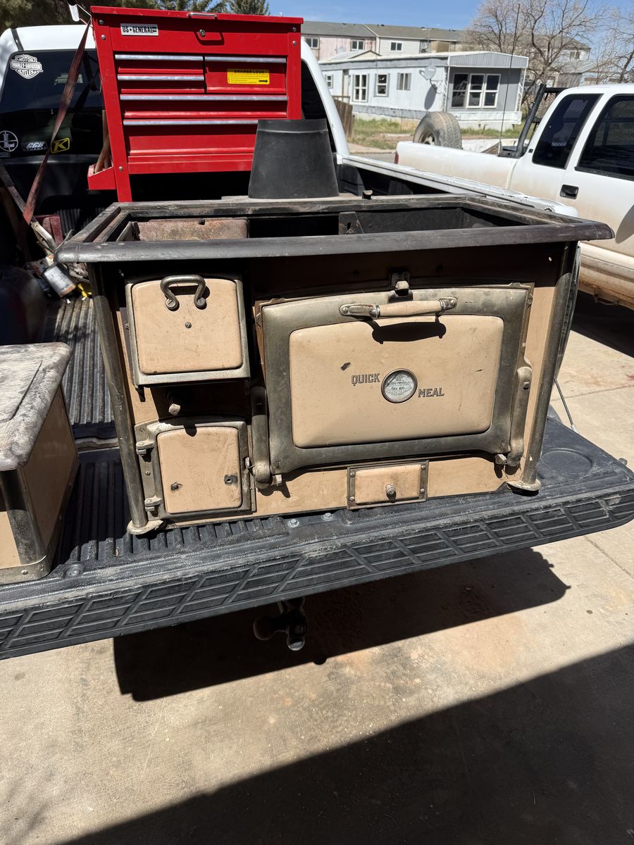 Vintage wood cook stove