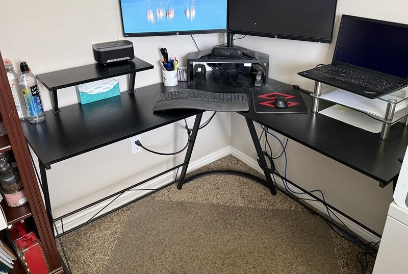 L Shaped Gaming Desk Corner Computer Desk - 51 inch
