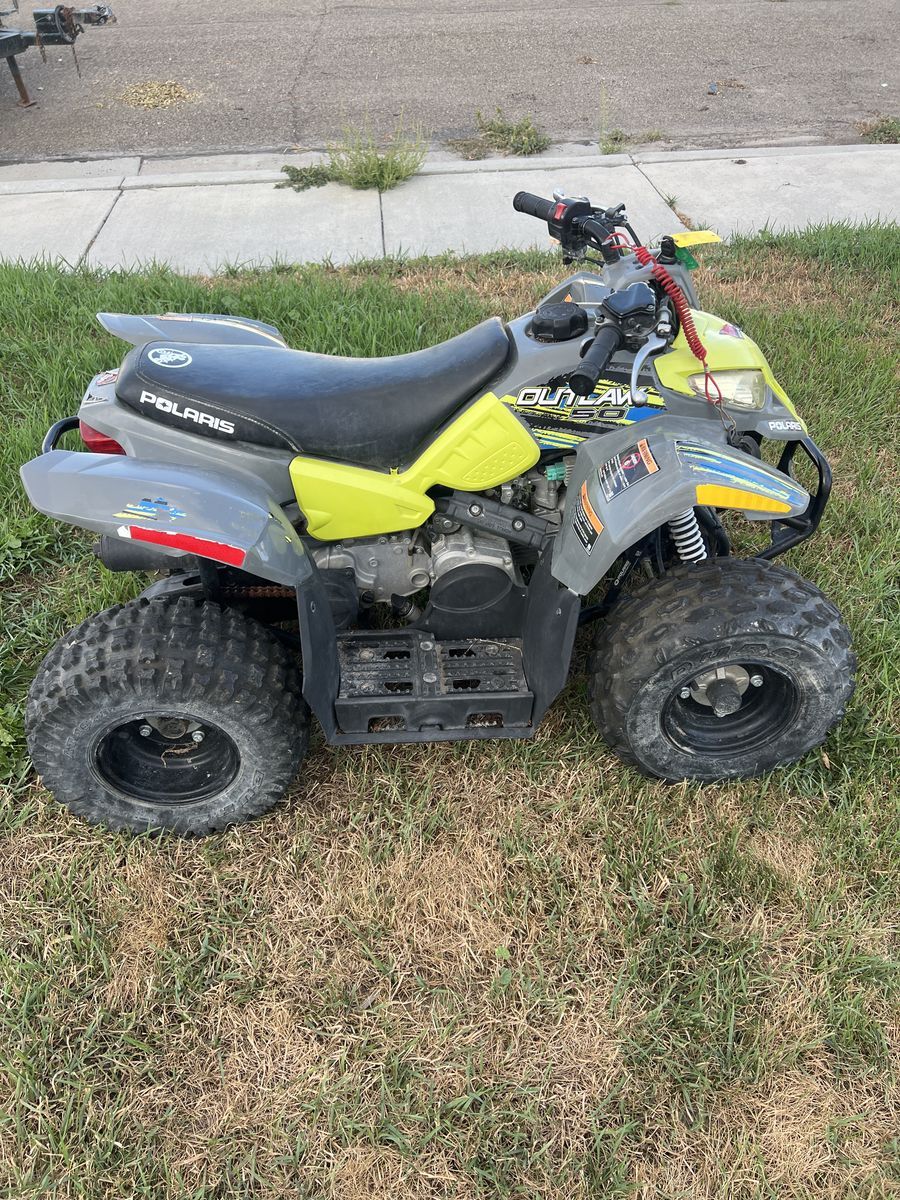 2019 Polaris Outlaw 50 Youth ATV Youth Four Wheeler Kids Quad