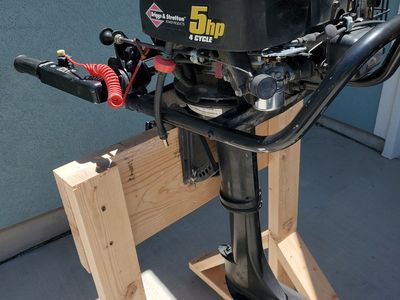 Non-running Trolling Motor