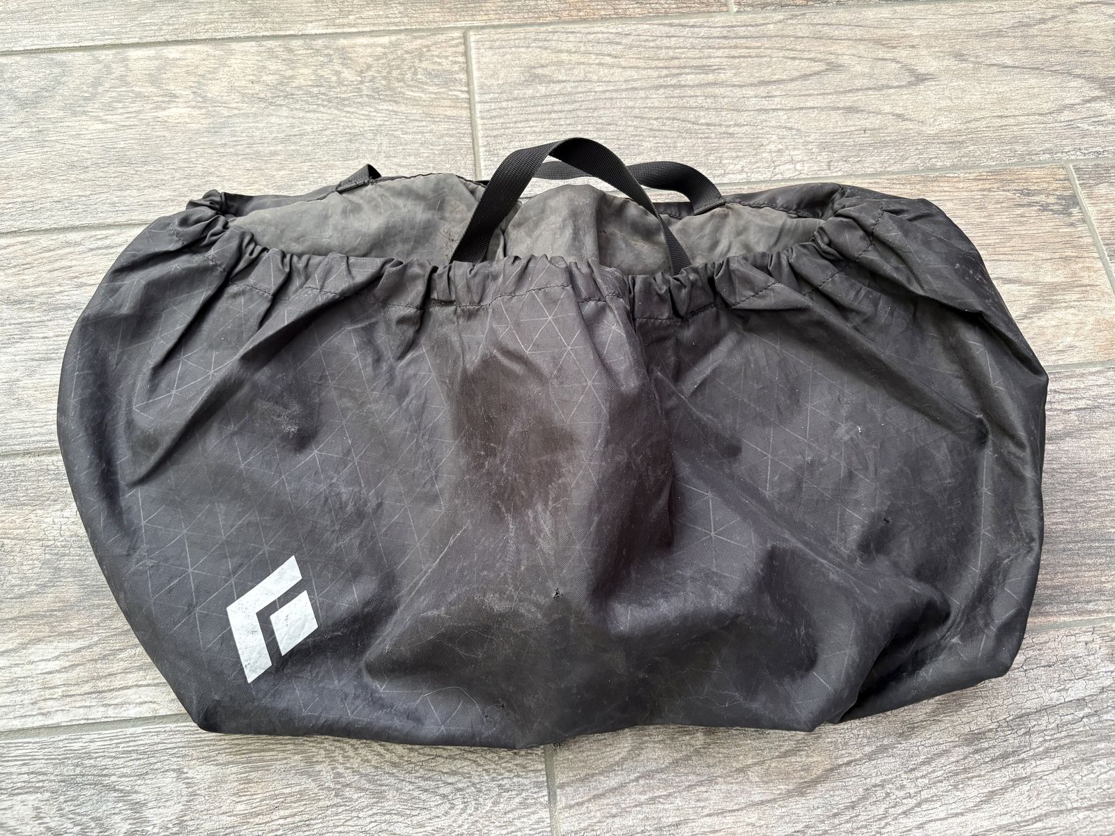 Black Diamond Full Burrito rope bag and integrated tarp