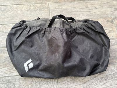 Black Diamond Full Burrito rope bag and integrated tarp