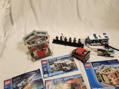 LEGO City 60008 Museum Break-in – 100% Complete w/ Instructions