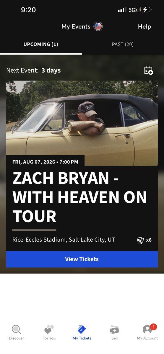 Zac Bryan Tickets!