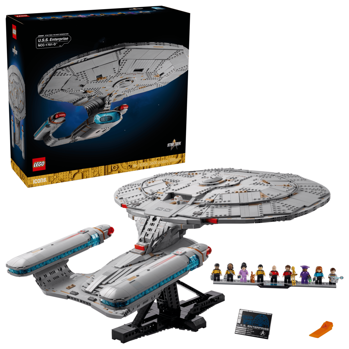 LEGO 10356 Star Trek: U.S.S. Enterprise NCC-1701-D - New/Sealed