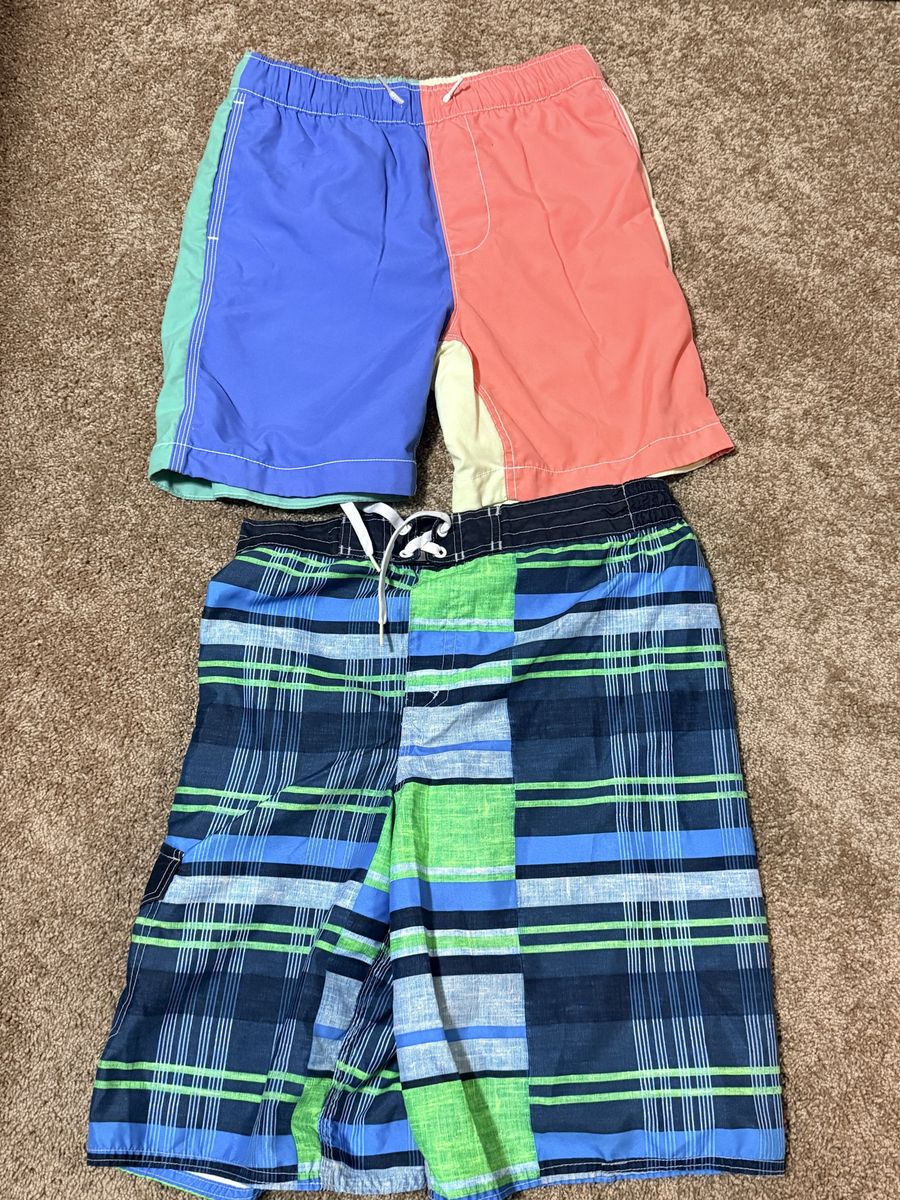 Boys Size 14/16 Swimsuits Gap pair